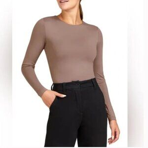 Frank And Oak Long Sleeve Smoothing Top